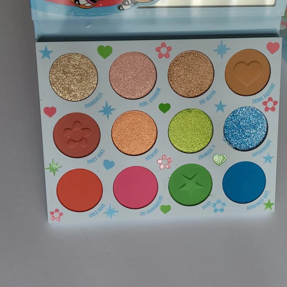 NEW Colourpop Powerpuff Girls Eyeshadow Palette